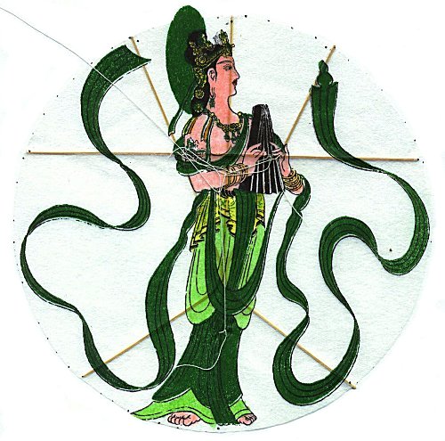 Apsara mit Faecher