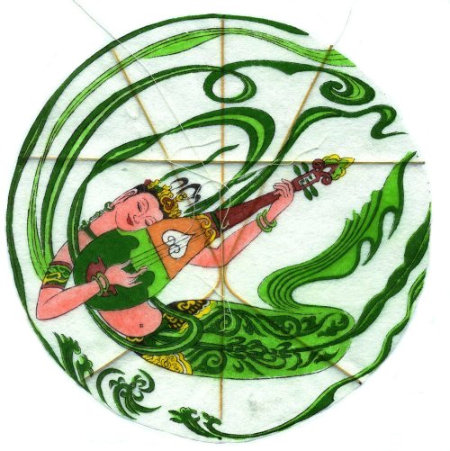 Apsara with Lyra