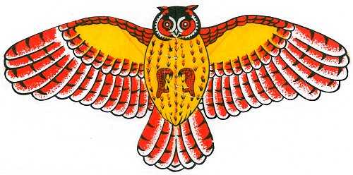 Minikite: Eule (BeiJing) /  Owl (BeiJing)