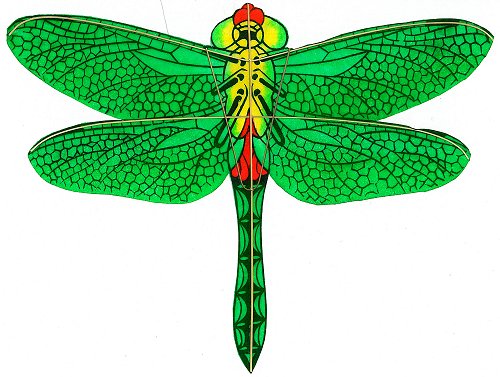 Minikite: Gruene Libelle (BeiJing) /  Green Dragonfly (BeiJing)